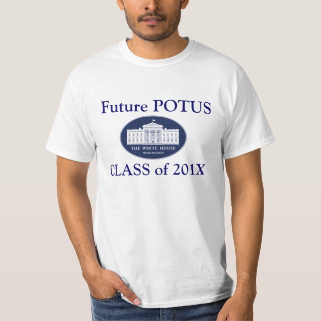 Abschluss-zukünftiger Präsident Shirt (Vorderseite)
