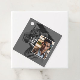 Abschluss Zwei Fotos hinzufügen Geschenkanhänger