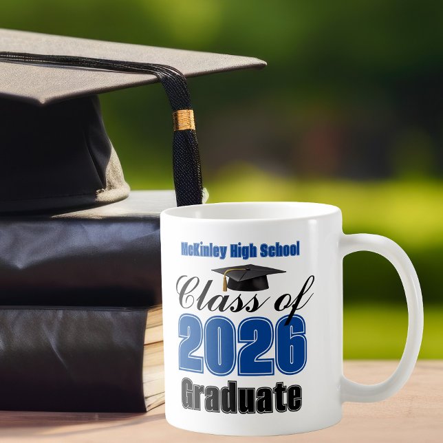 Abschlussandenken der Blue Class 2026 Kaffeetasse (Von Creator hochgeladen)