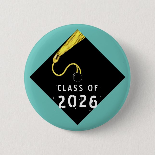 Abschlussandenken-Geschenk Button (Vorderseite)