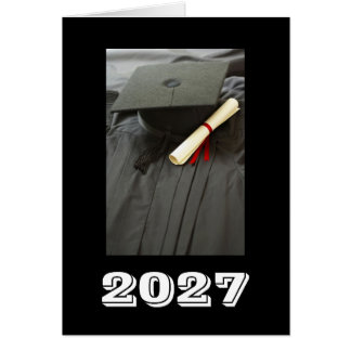 Abschlussankündigungen mit Foto für 2027, innen le
