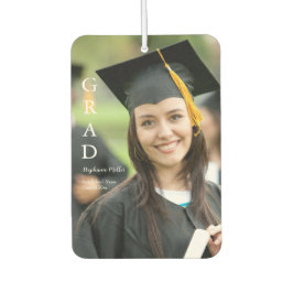 Abschlussanzeige Anpassbarer Name Schule Autolufterfrischer