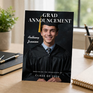 Abschlussanzeige Foto Abschlusskarte Einladung