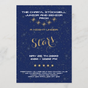 Abschlussball-älteres Jüngeres, Nacht unter Einladung