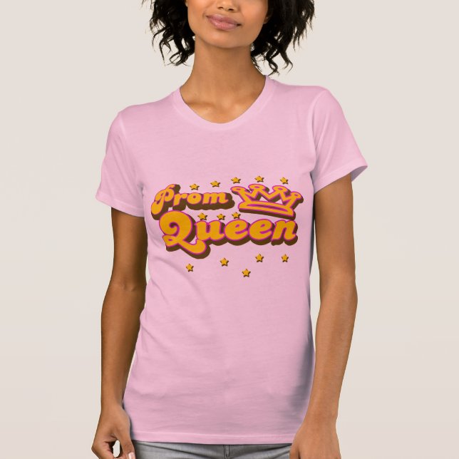Abschlussball-Königin T-Shirt (Vorderseite)