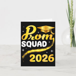 Abschlussball-Truppe 2026 Abschlussklasse der Schu Karte