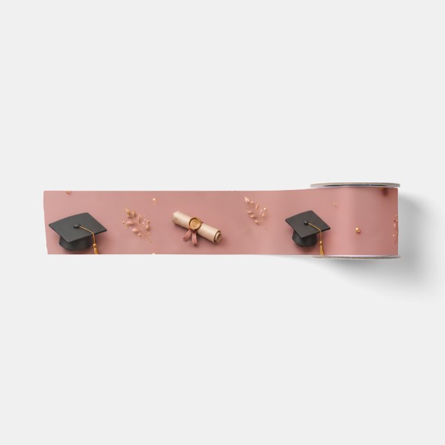 Abschlussband | Geschenkverpackungsband Satinband (Vorderseite)