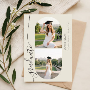 Abschlussbogen Foto Abschlussfeier Einladung