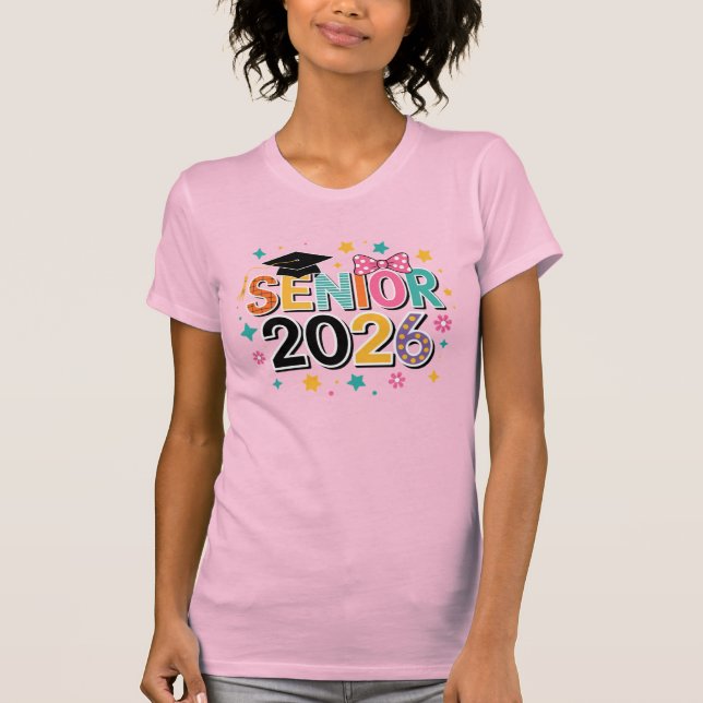 Abschlussdesign 2026 Bunt T-Shirt (Vorderseite)