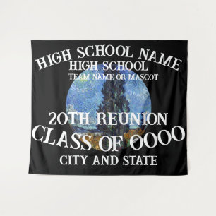 Abschlussfeier Abiturklasse Ruhestand 2024 Kreuzfa Wandteppich