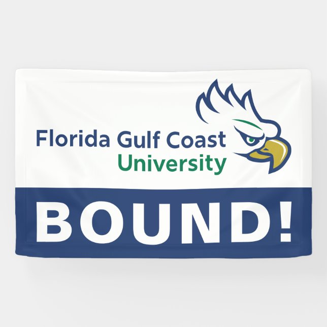 Abschlussfeier der Florida Gulf Coast University Banner (Horizontal)