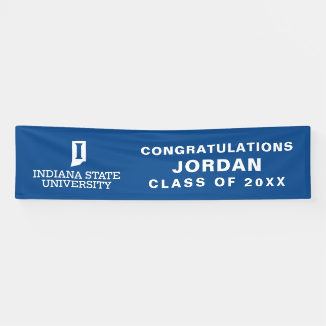Abschlussfeier der Indiana State University Banner (Horizontal)