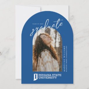 Abschlussfeier der Indiana State University Einladung