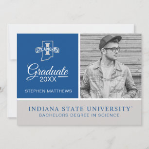 Abschlussfeier der Indiana State University Einladung
