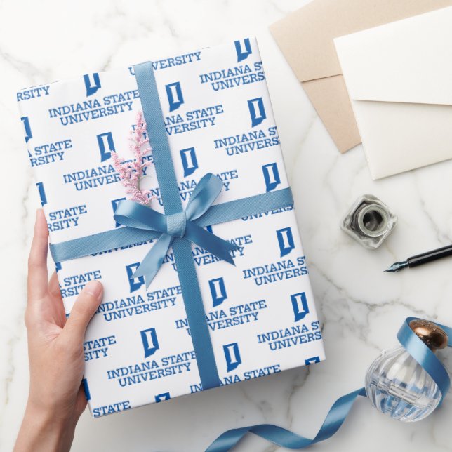 Abschlussfeier der Indiana State University Geschenkpapier (Schenken)