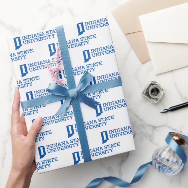 Abschlussfeier der Indiana State University Geschenkpapier (Schenken)