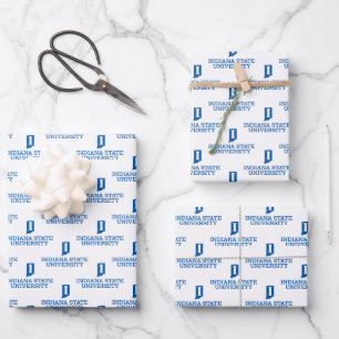 Abschlussfeier der Indiana State University Geschenkpapier Set