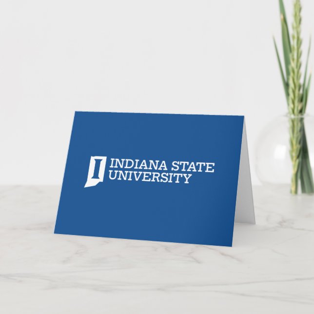 Abschlussfeier der Indiana State University Karte (Vorderseite)