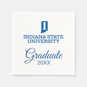 Abschlussfeier der Indiana State University Serviette