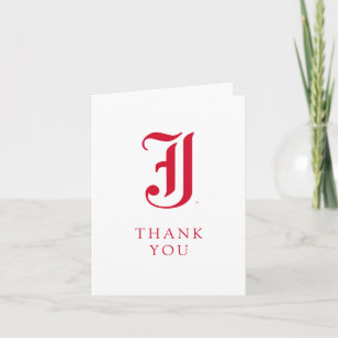 Abschlussfeier der Jacksonville State University Dankeskarte