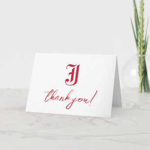 Abschlussfeier der Jacksonville State University Dankeskarte