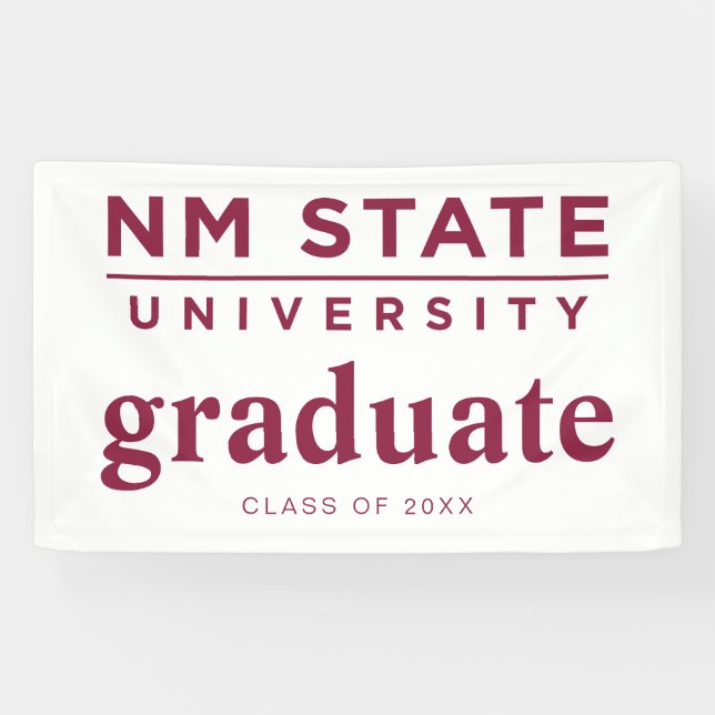 Abschlussfeier der New Mexico State University Banner (Horizontal)