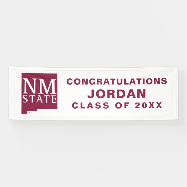 Abschlussfeier der New Mexico State University Banner (Horizontal)