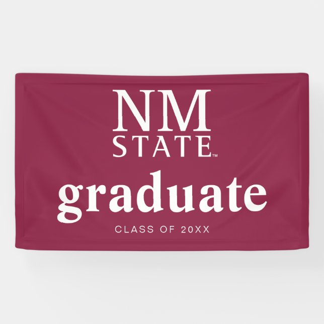 Abschlussfeier der New Mexico State University Banner (Horizontal)