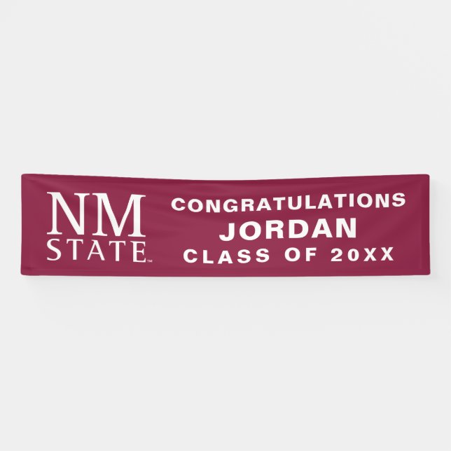 Abschlussfeier der New Mexico State University Banner (Horizontal)