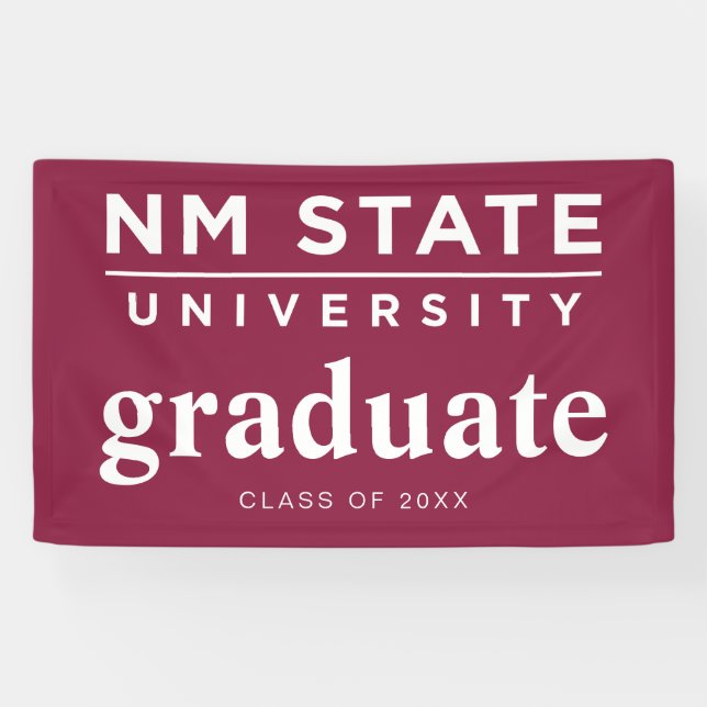 Abschlussfeier der New Mexico State University Banner (Horizontal)