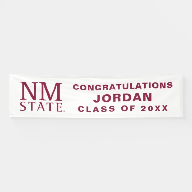 Abschlussfeier der New Mexico State University Banner (Horizontal)