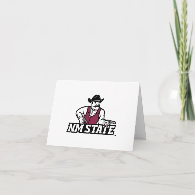 Abschlussfeier der New Mexico State University Dankeskarte (Vorderseite)