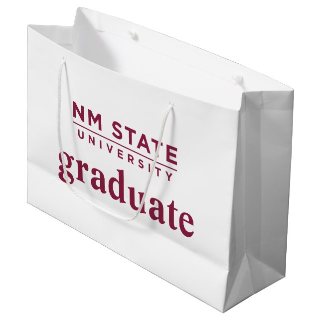Abschlussfeier der New Mexico State University Große Geschenktüte (Vorderseite Schrägansicht)