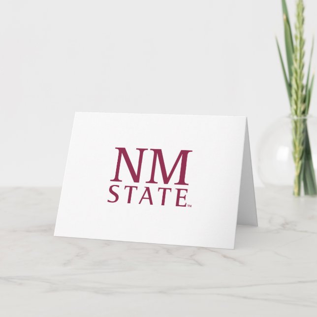 Abschlussfeier der New Mexico State University Karte (Vorderseite)