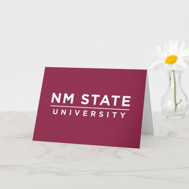 Abschlussfeier der New Mexico State University Karte (Kleine Pflanze)
