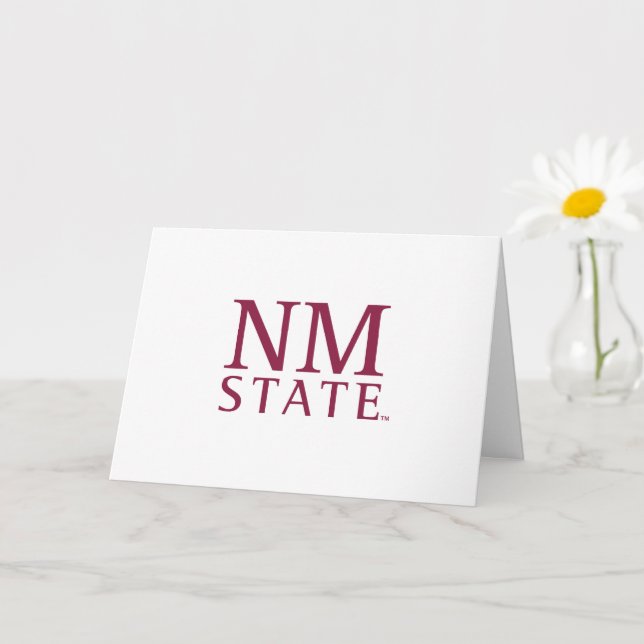 Abschlussfeier der New Mexico State University Karte (Kleine Pflanze)