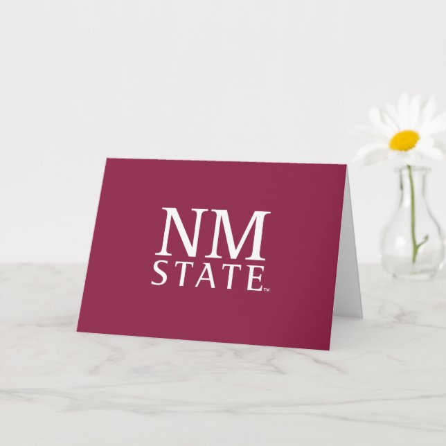 Abschlussfeier der New Mexico State University Karte (Kleine Pflanze)