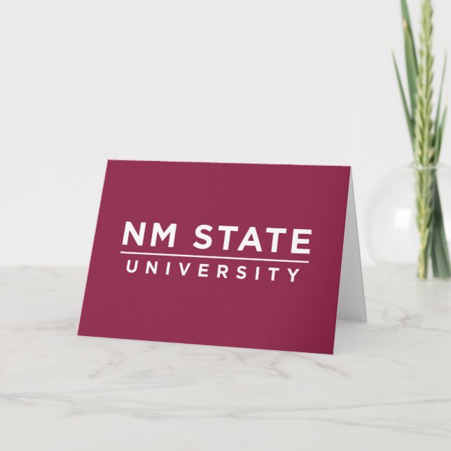 Abschlussfeier der New Mexico State University Karte (Vorderseite)