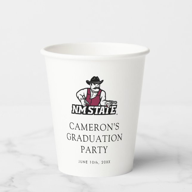 Abschlussfeier der New Mexico State University Pappbecher (Vorderseite)