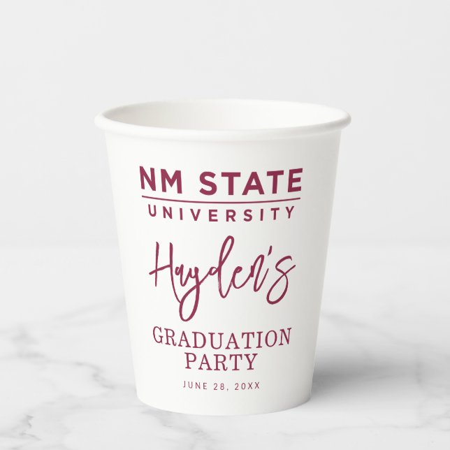 Abschlussfeier der New Mexico State University Pappbecher (Vorderseite)