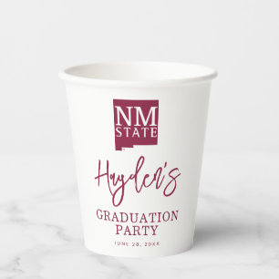 Abschlussfeier der New Mexico State University Pappbecher