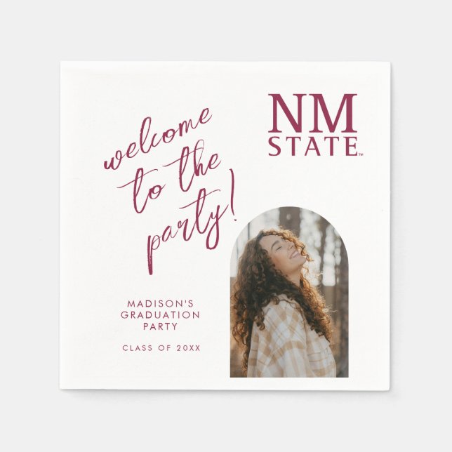 Abschlussfeier der New Mexico State University Serviette (Vorderseite)