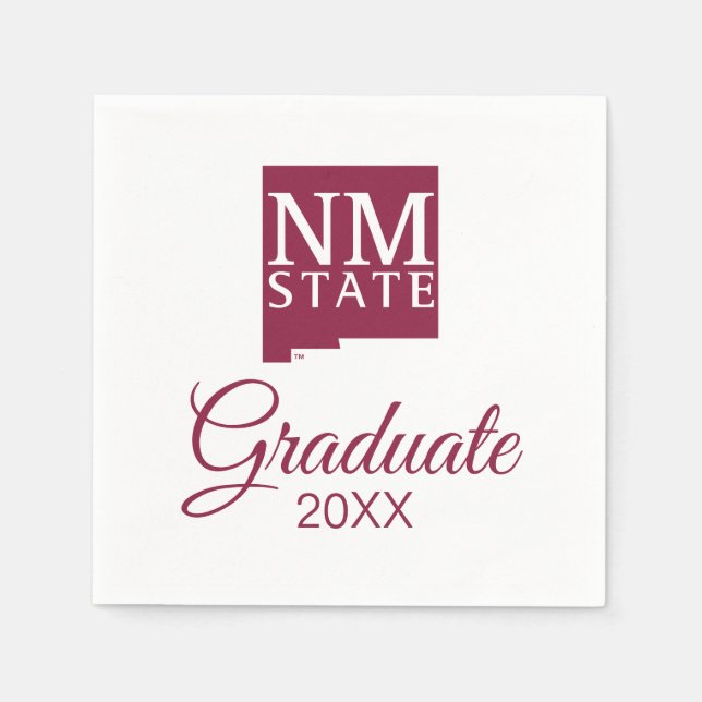 Abschlussfeier der New Mexico State University Serviette (Vorderseite)
