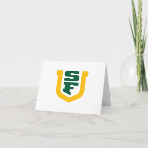 Abschlussfeier der Universität von San Francisco Dankeskarte