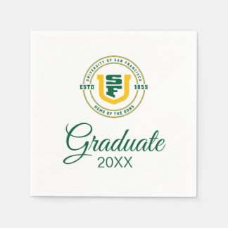 Abschlussfeier der Universität von San Francisco Serviette
