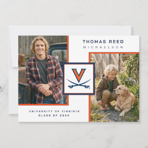 Abschlussfeier der Universität von Virginia Einladung