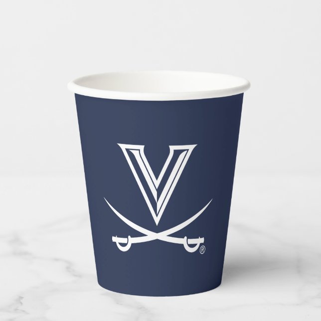 Abschlussfeier der University of Virginia Pappbecher (Vorderseite)