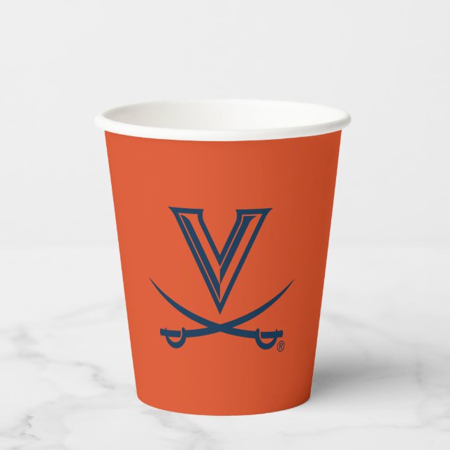 Abschlussfeier der University of Virginia Pappbecher (Vorderseite)