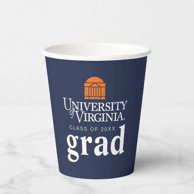 Abschlussfeier der University of Virginia Pappbecher (Vorderseite)