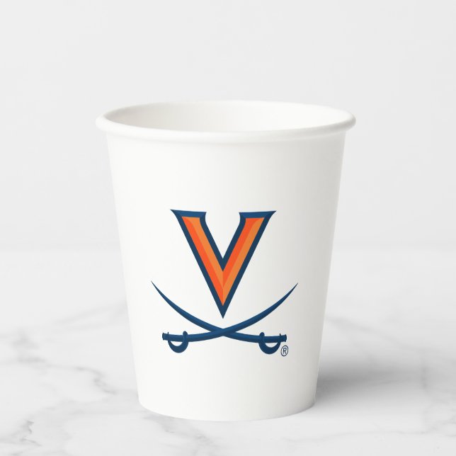 Abschlussfeier der University of Virginia Pappbecher (Vorderseite)